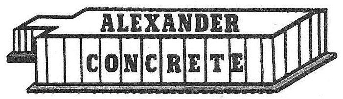 Alexander Concrete logo